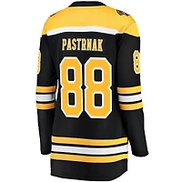 Maillot de joueur échappé des Bruins Boston Fanatics David Pastrnak pour femmes, noir