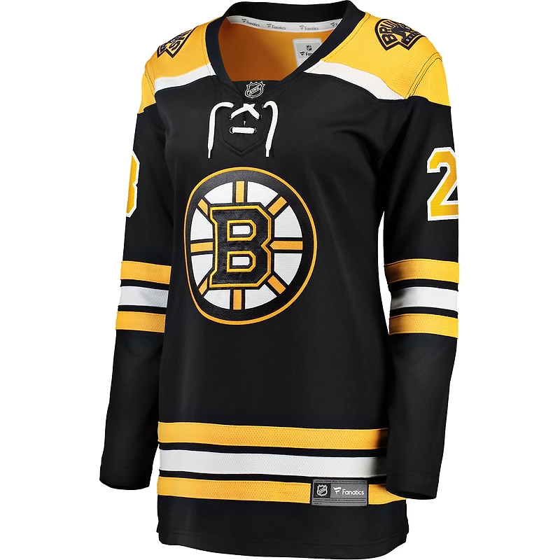 Maillot de joueur échappé à domicile des Bruins Boston Fanatics Derek Forbort pour femmes, noir