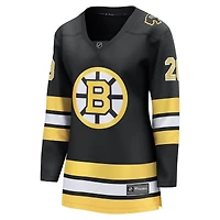 Women's Fanatics Elias Lindholm Black Boston Bruins Home Breakaway Player Jersey