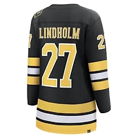 Women's Fanatics Hampus Lindholm Black Boston Bruins Home Breakaway Player Jersey
