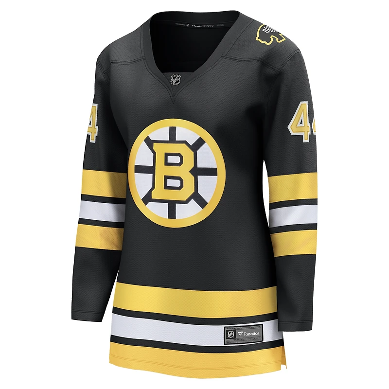 Women's Fanatics James Hagens Black Boston Bruins Breakaway Jersey