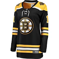 Fanatics Jeremy Swayman pour femmes - Maillot Breakaway à domicile noir des Bruins de Boston