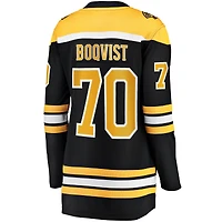 Women's Fanatics Jesper Boqvist Black Boston Bruins Home Breakaway Player Jersey