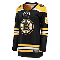 Women's Fanatics Michael Eyssimont Black Boston Bruins Home Breakaway Jersey