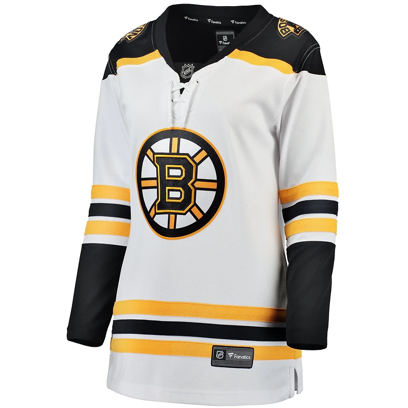 Maillot Breakaway extérieur Fanatics blanc des Bruins de Boston pour femmes