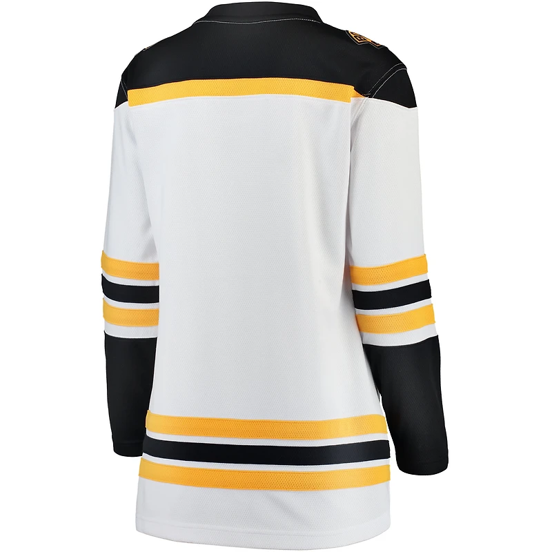 Maillot Breakaway extérieur Fanatics blanc des Bruins de Boston pour femmes