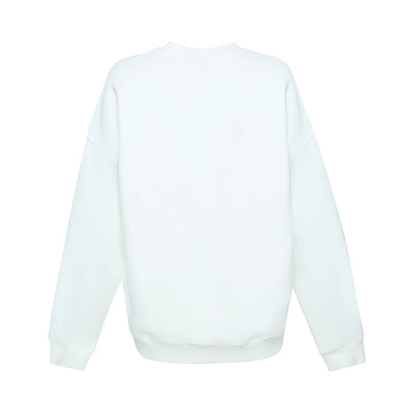 Sweat-shirt oversize blanc à l'effigie de la mascotte des Bruins Boston, marque Hype and Vice, pour femmes