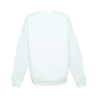Sweat-shirt oversize blanc à l'effigie de la mascotte des Bruins Boston, marque Hype and Vice, pour femmes