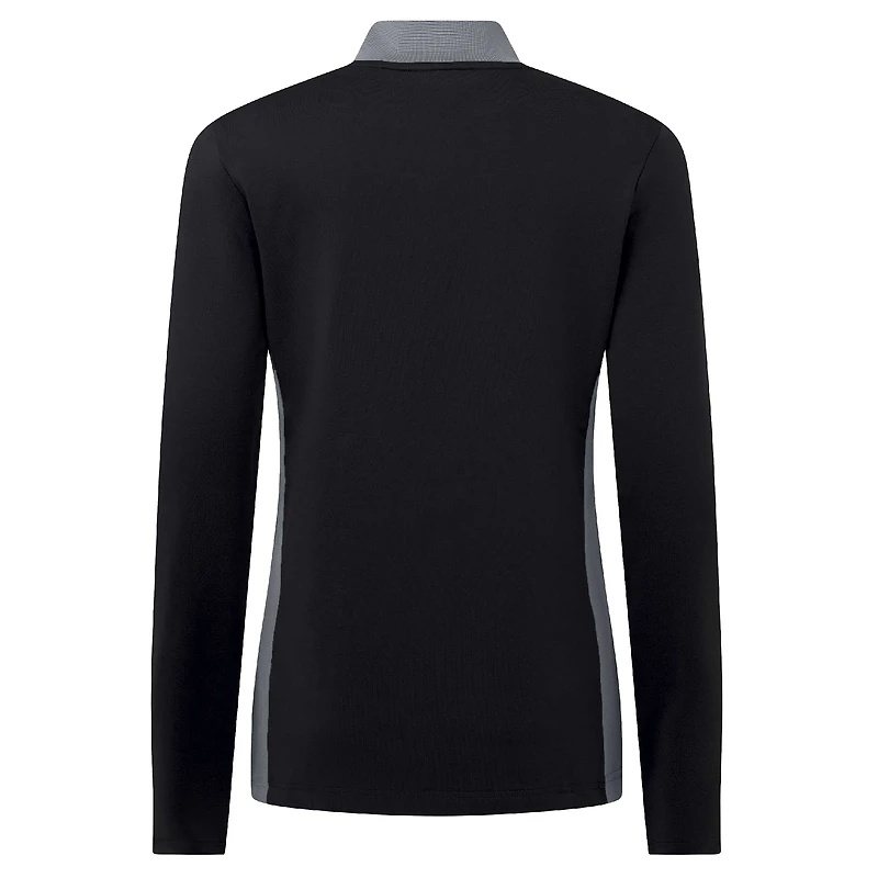 Haut à glissière quart de tour Moxie Insignia Core des Bruins Boston pour femme Levelwear, noir