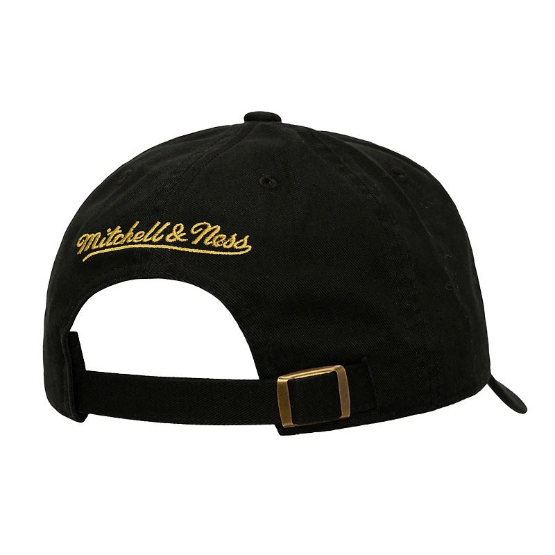 Casquette ajustable Mitchell & Ness noire pour femme des Bruins de Boston Micro Lefty