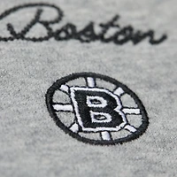 V100492 Bruins NHL Mitchell & Ness SP25 T-shirt léger à col ras du cou pour femme SWTLADCRW FC10147-BBNGYHT