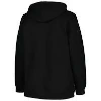 Women's Profile Black Boston Bruins Plus Arch Over Logo Pullover Hoodie