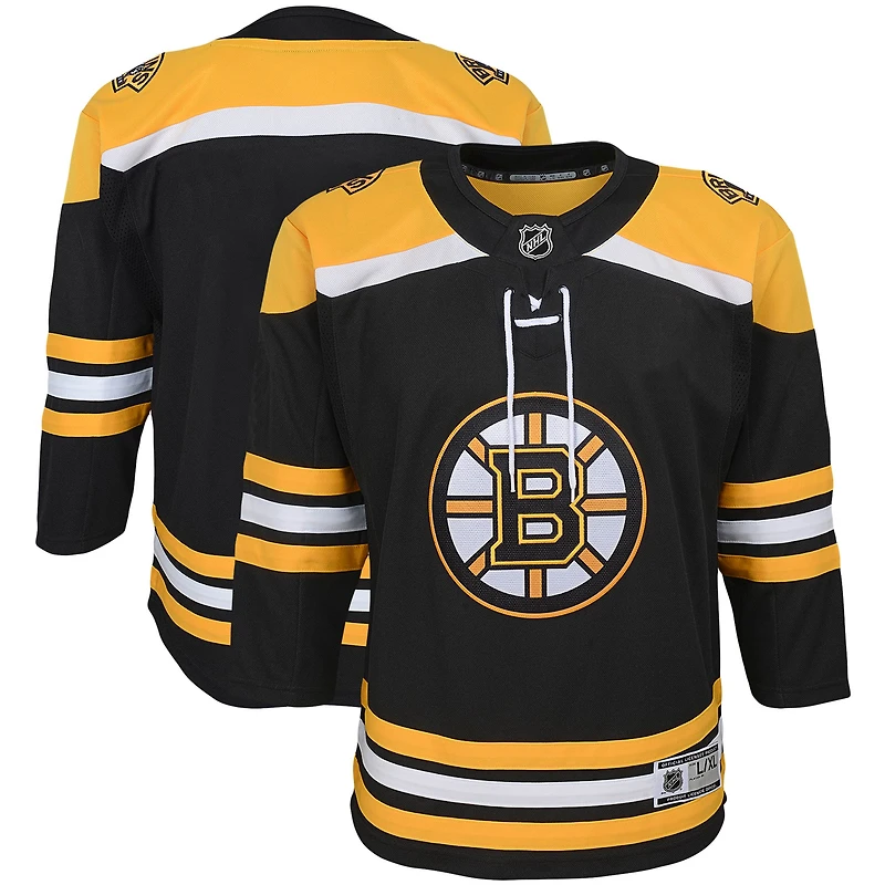 Jeunes Noir Boston Bruins Domicile - Maillot Premier