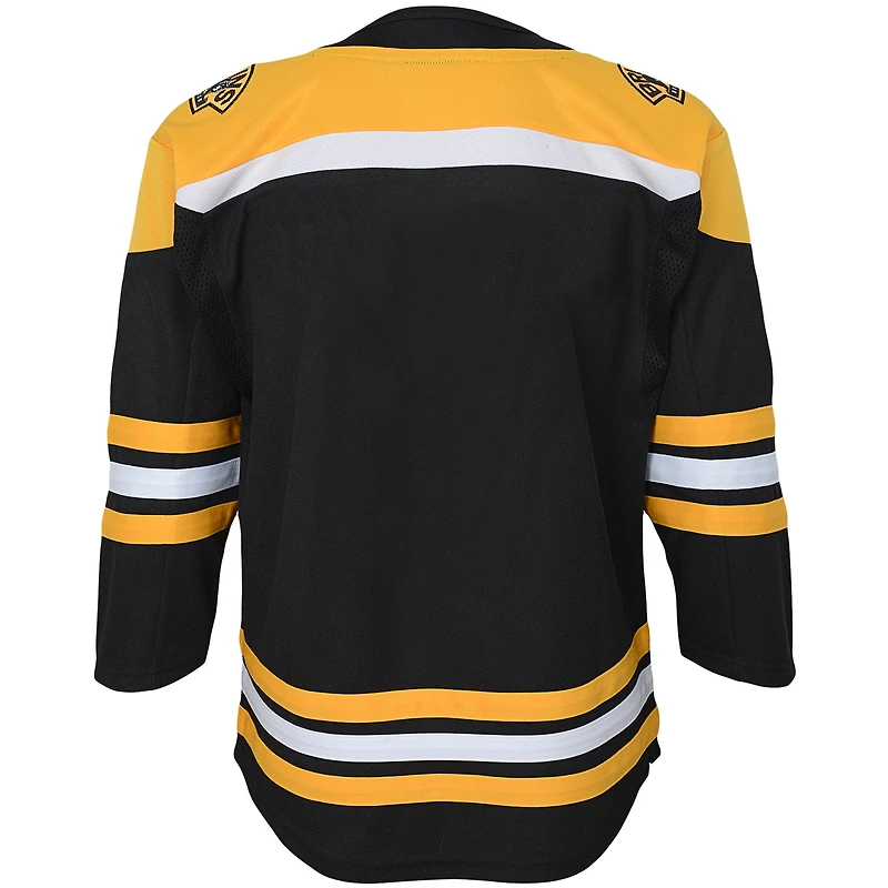 Youth Black Boston Bruins Home - Premier Jersey