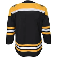 Youth Black Boston Bruins Home - Premier Jersey