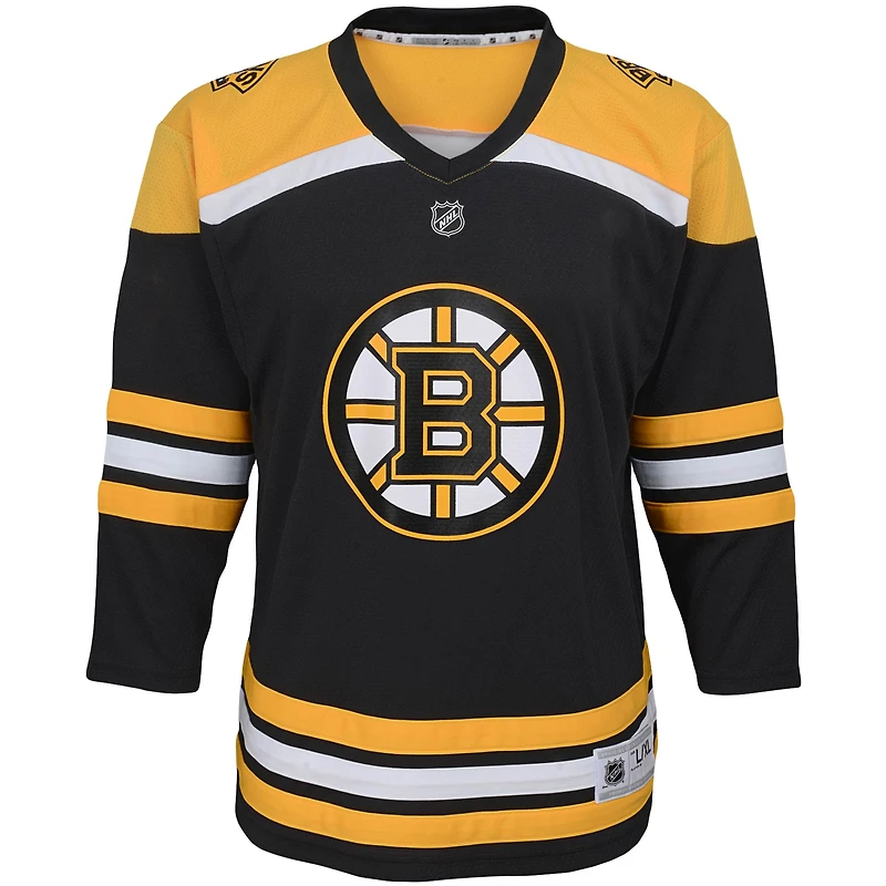 Youth Black Boston Bruins Home - Replica Jersey