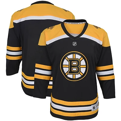 Youth Black Boston Bruins Home - Replica Jersey