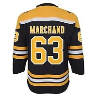Youth Brad Marchand Black Boston Bruins Home Replica Player Jersey