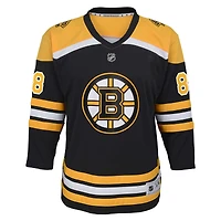 Youth David Pastrnak Black Boston Bruins  Home Replica Player Jersey