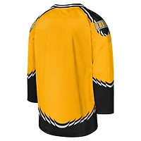 Maillot de la ligne bleue 1996 des Bruins Boston dorés Mitchell & Ness pour jeunes