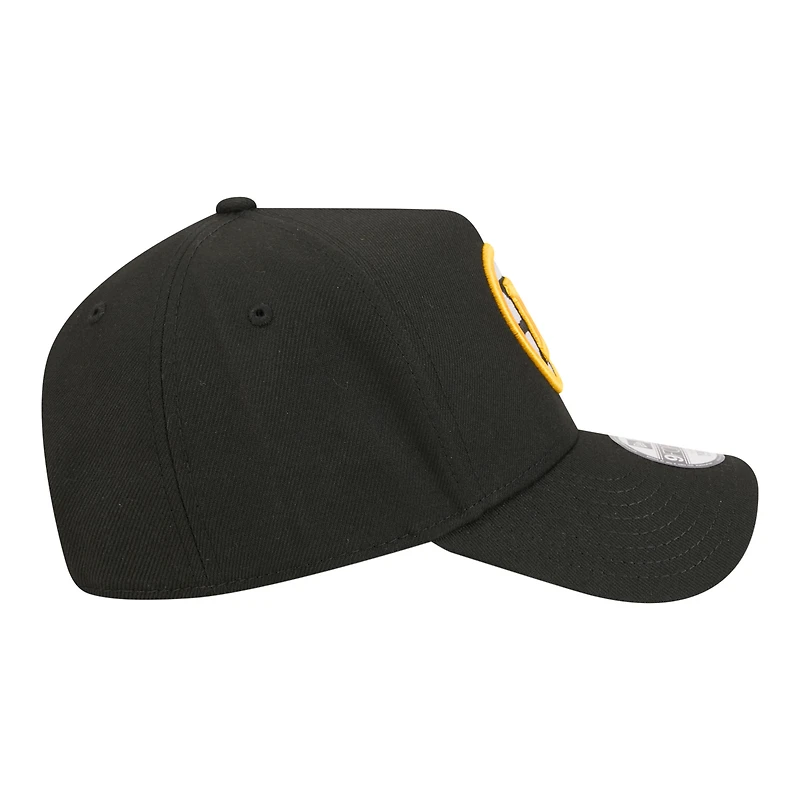 Casquette ajustable New Era Bruins de Boston 9FORTY noire pour jeunes