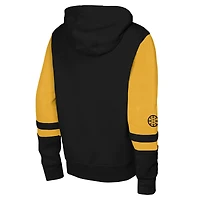Youth Outerstuff  Black Boston Bruins Face Off Full-Zip Hoodie