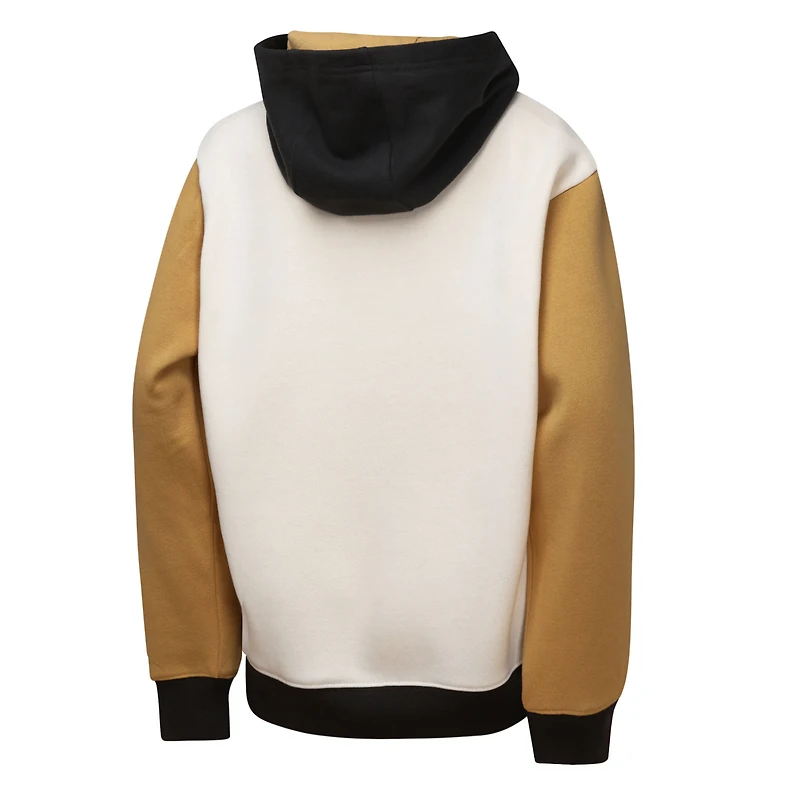 Youth Outerstuff Cream Boston Bruins Classic Pass Fleece Hoodie