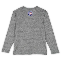 Boston Celtics Team-Issued Gray "Hoops For Troops" Long Sleeve Shirt from the 2025-26 NBA Season