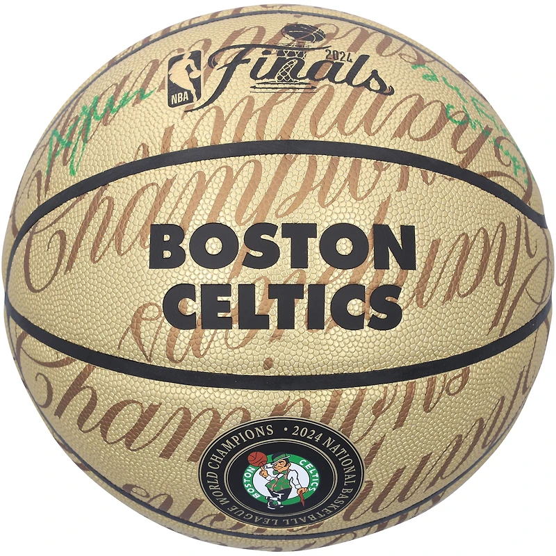 Al Horford Boston Celtics Autographed 2024 NBA Finals Champions Wilson Collector's Edition Basketball with "24 Finals Champs" Inscription