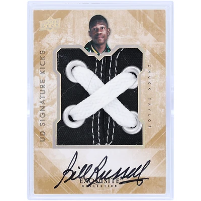 Bill Russell Boston Celtics Autographed 2013-14 Upper Deck Exquisite Collection Signature Kicks #ML-BR #1/10 Card