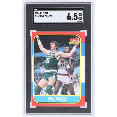 Bill Walton Boston Celtics 1986-87 Fleer #119 SGC Authenticated Card