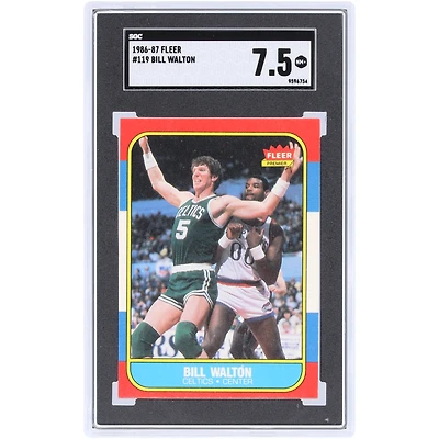 Bill Walton Boston Celtics 1986-87 Fleer #119 SGC Authenticated Card