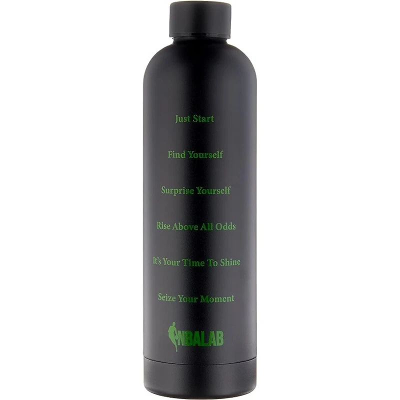 Bouteille Blacc Boston Celtics 25oz. Bouteille d'eau en acier inoxydable