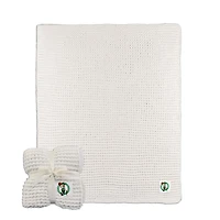 Couverture en tricot torsadé Boston Celtics 50" x 60"
