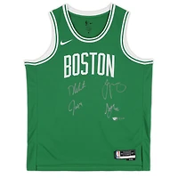 Boston Celtics Autographed 2024 NBA Finals Champions Nike Kelly Green Icon Swingman Edition Jersey with at least 4 Signatures - Limited Edition of 250