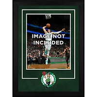 Cadre vertical de luxe Boston Celtics 16'' x 20'' avec logo de l'équipe