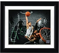 Boston Celtics Jayson Tatum Autographed 8" x 10" Horizontal Spotlight Dunk Versus Lebron Photograph