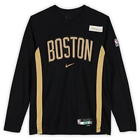 Maillot manches longues noir officiel des Boston Celtics, saison NBA 2025-2026 - Taille L