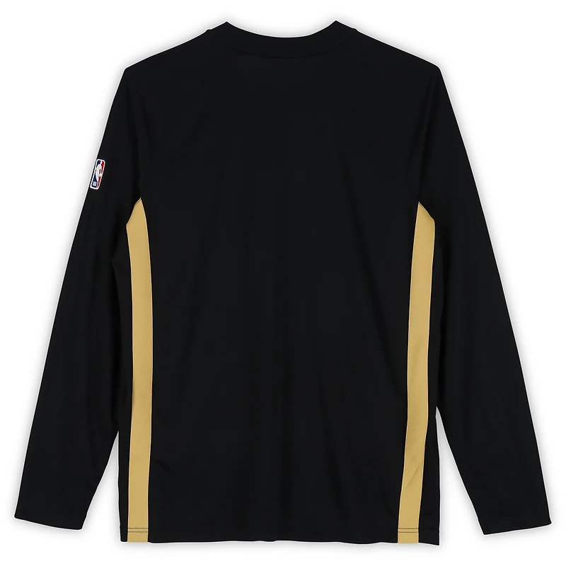 Boston Celtics Team-Issued Black City Long Sleeve Shirt from the 2025-26 NBA Season - Size LT