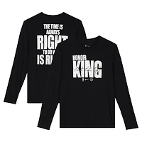 Boston Celtics Team-Issued Black "MLK" Long Sleeve T-Shirt from the 2025-26 NBA Season
