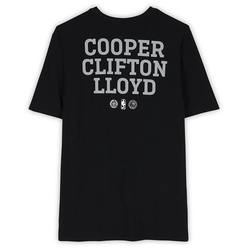 T-shirt noir « Pioneers Classic » officiel des Boston Celtics pour la saison NBA 2025-2026