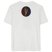 T-shirt blanc Jordan Brand officiel des Boston Celtics, saison NBA 2025-2026