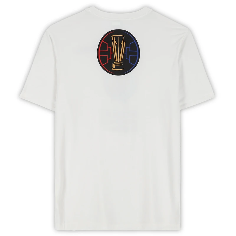 Boston Celtics Team-Issued White Jordan Brand NBA Cup T-Shirt from the 2025-26 NBA Season - Size XLT