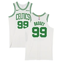Maillot blanc n° 99 porté par Charles Bassey (Boston Celtics) lors du match contre les Milwaukee Bucks le 3 avril 2026 - Taille 50+4