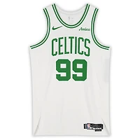 Maillot blanc n° 99 porté par Charles Bassey (Boston Celtics) lors du match contre les Milwaukee Bucks le 3 avril 2026 - Taille 50+4