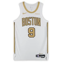 Derrick White Boston Celtics Game-Used #9 White City Jersey vs. Philadelphia 76ers on March 1, 2026 - Size 48+4