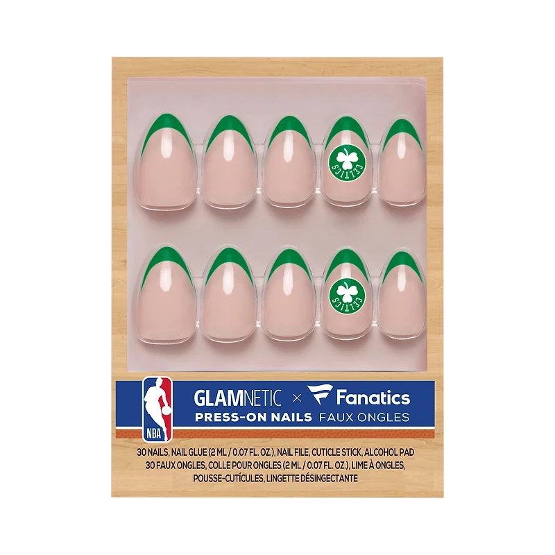 Glamnetic x Fanatics Boston Celtics Nail Kit