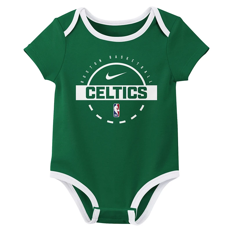 Ensemble deux pièces Nike Boston Celtics pour bébé et nouveau-né