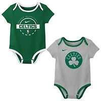 Ensemble deux pièces Nike Boston Celtics pour bébé et nouveau-né