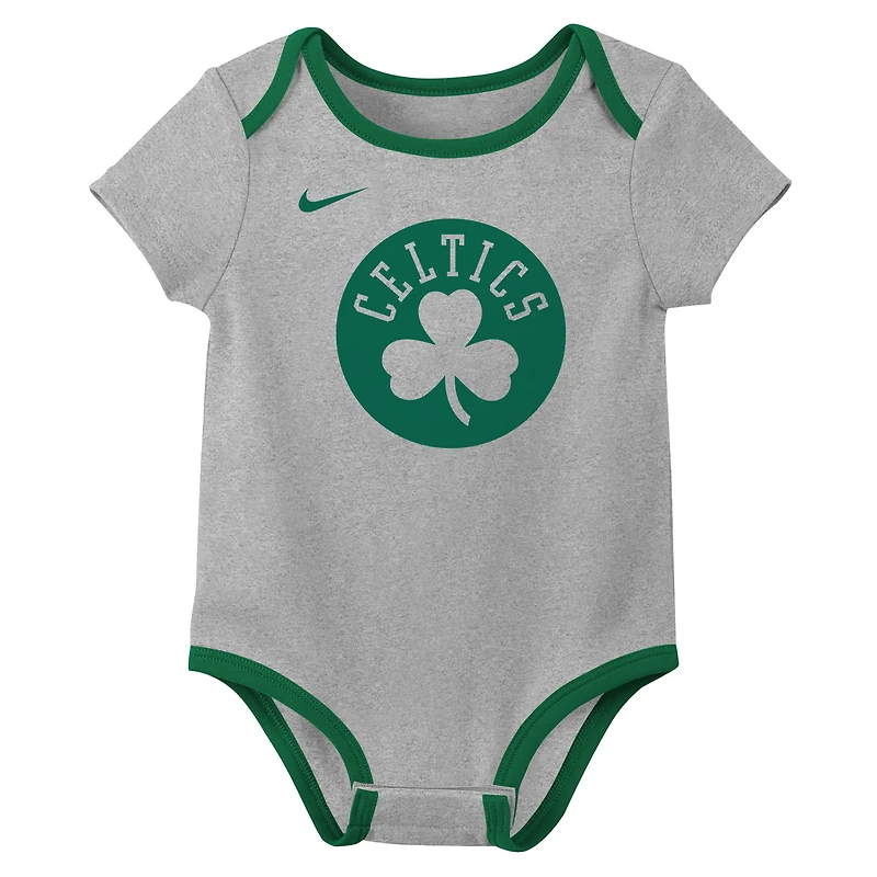 Infant Nike Boston Celtics Two-Piece Bodysuit Set